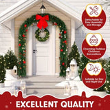 240*40*265cm PVC Christmas Arch 92926836