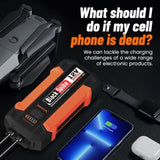 Portable Jump Starter,12,000mAh 12V Power Bank with 3000A Peak Current,Safety Boost for Motorcycles, 09500785