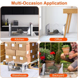 2Pcs Humane Rat Trap Catch and Release Live Mouse Cage Traps with Automatic Continuous Cycle 49485638