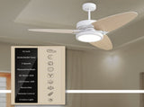 Light Pro 52 in. LED Indoor White Smart Ceiling Fan with Remote ControlUnable ship on weekends, 84848147
