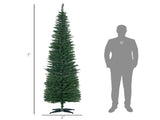 7 foot green Christmas tree with bracket 80170700