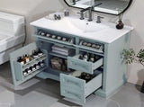 36" Bathroom Vanity Set with Ceramic Undermount Sink, 2 Tip-Out Drawers & Soft-Close Hinges, Modern W2896P318471