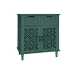 2 Door 2 Drawer Cabinet, American Furniture, Suitable for Bedroom, Living Room, Study W688P179038