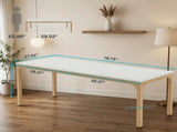 78.7" Extra Long Executive Desk Rectangle Design 47122111