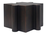Puzzle Art Side Table, Modular Convex Edge MGO Table - Buy Singles or Combine for Custom Layouts, N770P347931A