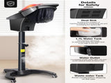 Hair Steamer for Deep Conditioning w/7 Color Light & Ozone, Micro Mist Scalp Hydration Steamer for 42452033