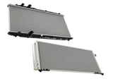Aluminum Coolant Radiator & AC Condenser fit for Honda Civic 1.8L 2.0L Coupe 06-11 39724054