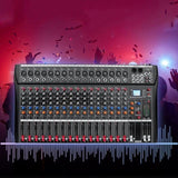 Digital 16-Channel Mixer Sound Board Console Wireless Live Studio Audio Mixer Power Mixing USB 04273385
