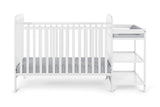 Ramsey 3-in-1 Convertible Crib and Changer Combo White B02263653
