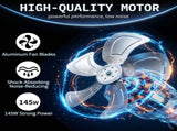 US Standard MLD-400 Barrel Fan 110V 192W 16inch Floor Barrel Fan Mobile Fan with Handle Copper Motor 88372561