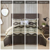 King Down Alternative Comforter Set with Throw Pillow B035P148498