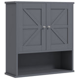 Bathroom Cabinet/Wall Cabinet-Gray 87354865