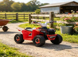 Red 6V Electric Toy Car Forward Backward with Wear-Resistant Wheels for 18-36 Months Old 20677653