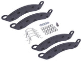 4Pcs 10-12 k Trailer Disc Brake Pad Set for Dexter K71-180-00 2 Wheels Semi-Metallic 58518014