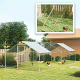 ZNTS Metal Chicken、Chicken Coop 04452571