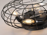 15.7'' Low Profile Bladeless Ceiling Fan with Lights Kit and Remote 6 Wind W3775P385462