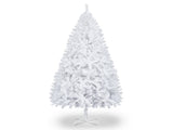 7FT Iron Leg White Christmas Tree with 1349 Branches 93237237