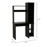 Nashville Writing Desk, Six Shelves B128P148946