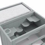 Wooden Hamster Cage 01117120