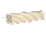 Raised Garden Bed/Garden Bed Galvanized Planter 94604049