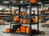 Heavy Duty Adjustable Metal Storage Shelving Unit, 1600 LBS Load Capacity Garage & Kitchen Utility 45218881