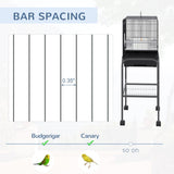 Bird Cage Starter Kit with Detachable Rolling Stand 34666115