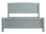 Twin Pine Single-Layer Core Vertical Stripe Full-Board Curved Head With The Same Foot Wooden 74092815
