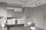 84in. W x48 in. H Metal Framed Bathroom Mirror for Wall, Rectangle Mirror, Bathroom Vanity Mirror W1272101958