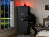 57" High Large Capacity Mechanical Gun Safe for Rifles & Handguns, Digital Password Lock, Built-In 14983353