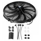 16-Inch Universal Reversible Electric Radiator Cooling Fan - 12V 3000 CFM, 71505129
