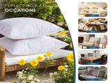 White square pillows suitable for bed 18*18 inches, sofa 95430266