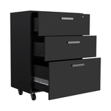 Penny Storage Cabinet, Three Drawers , Four Casters B128P148951
