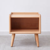 Pure Solid Wood Bedside Cabinet Modern Simple Nightstands European Beech Bedside Cabinet Nordic W1283P242655