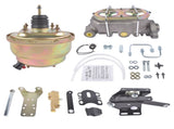 Power Brake Booster Assembly Manual Master Cylinder Replacement for 1957-1972 Ford Galaxie & 84852825