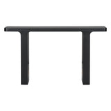 U_STYLE Elegant Acacia Veneer Entryway Table,Suitable For Entryway, Hallway, Living Room, Foyer, N711P207657B