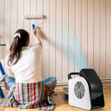 3-Speed High Velocity Air Mover - 250/287/325 CFM, 185&deg Rotatable Head for Targeted 48529615