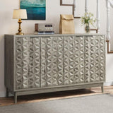 Modern Style Buffet Cabinet,Sideboard Buffet Cabinet With Storage,Storage Cabinet with 4 W1706P235653
