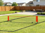 10ft Portable Multi-Sport Net Set - Soccer Tennis/Pickleball/Badminton/Mini Tennis with Sideline for 92854519