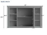 35'' x 28'' Wall Mounted Bathroom Storage Cabinet, Medicine Cabinet, Modern Bathroom Wall Cabinet 47836012