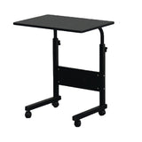 ZNTS [Old code:95215897]Removable P2 15MM Chipboard & Steel Side Table with Baffle Black 06319375