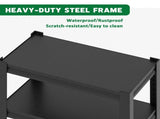 40-50 Gallon Fish Tank Stand - Metal Aquarium Stand, 31.5 "L x 18 "W x 34"H Adjustable Heavy Duty T2398P211225