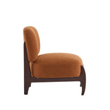 25.5" Modern Boucle Lounge Chair with Solid Wood Frame, Soft and Durable Boucle Upholstery, Perfect N767P256376D