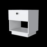 Myrtle 2 Drawers Nightstand, Bedside Table with Metal Handles B128P148759