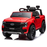 ZNTS 12V Kids Ride On Car W/Parents Remote Control,Licensed Ford Ranger,2WD,Rear wheel suspension,Low W1396P147031