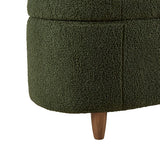 Boucle Flip Top Storage Bench B035P262676