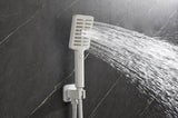 Shower System with Shower Head, Hand Shower, Slide Bar, Bodysprays, Shower Arm, Hose, Valve Trim, W928115070