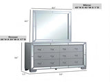 Murry G004800-M Mirror , Silver B078P473030