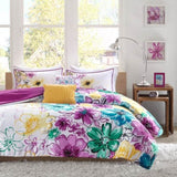 Twin/Twin XL Floral Comforter Set B03595894