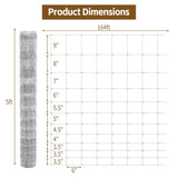 5x164 ft Advanced Weave Farm Enclosures Long-Lasting and Secure Galvanized Farm Fence W2505P298694