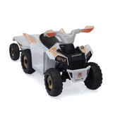 6V Kids Electric ATV, Toddler Ride on Car with Trailer, Music, Bluetooth Power Display for Boys W2181P160385